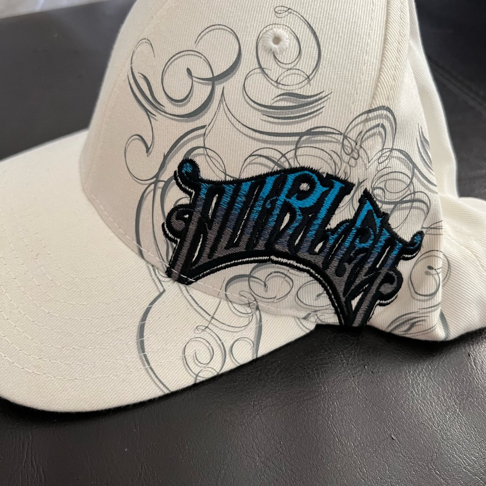 White Hurley hat - like new !